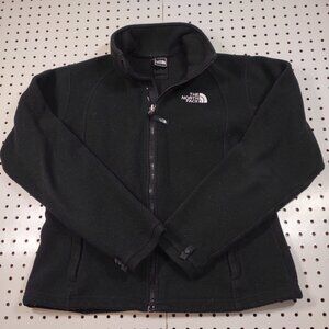 North Face Black Performance Fleece, Size Medium